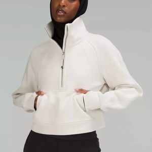 Lululemon Scuba Oversized Funnel-Neck Half Zip